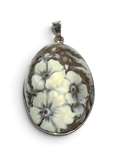 Pendente Mandile 1922 Donna Cammei  in Argento Conchiglia 2MCICM111.1 - 2MCICM111.1
